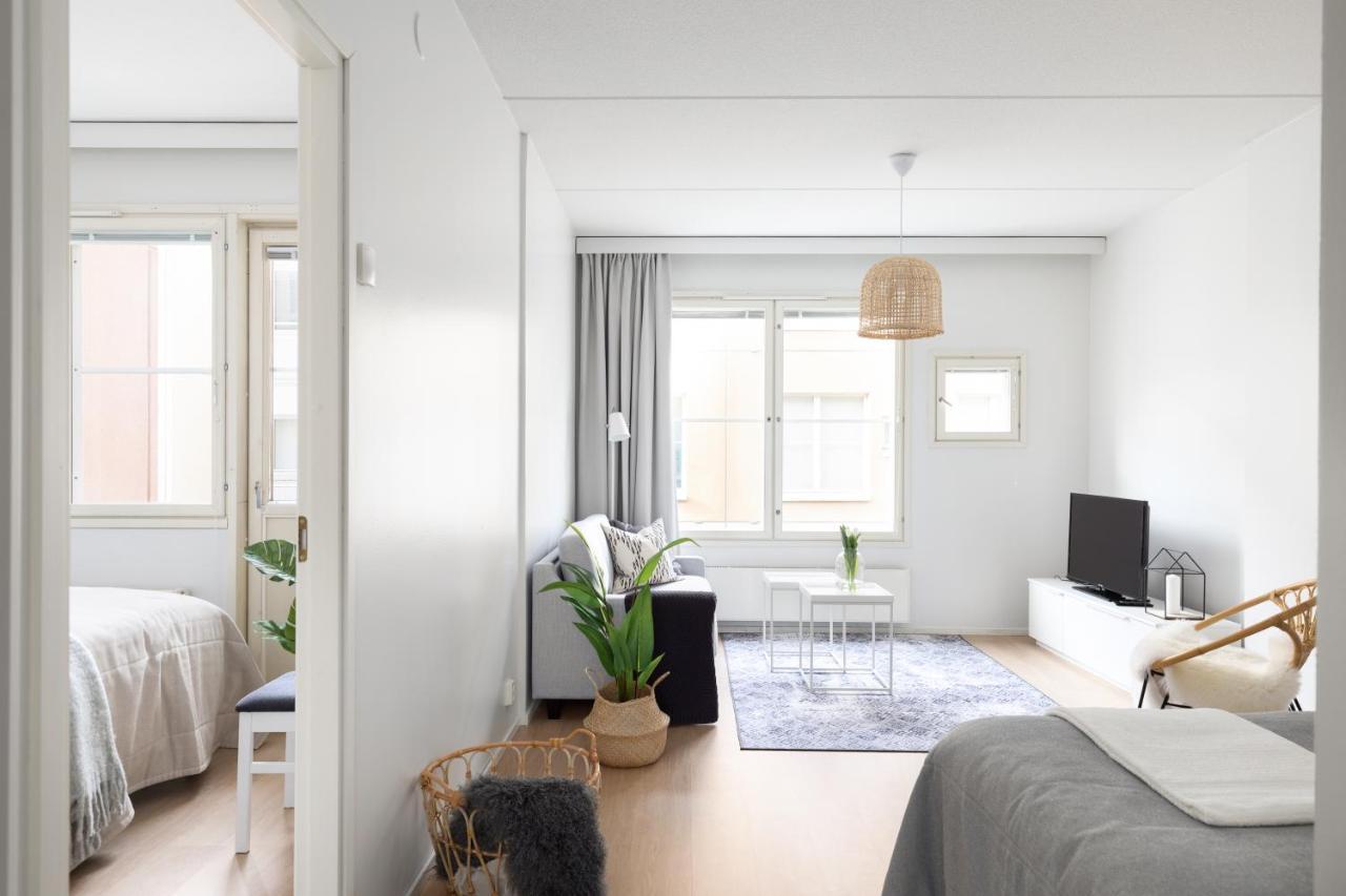 Sleepwell Apartments Allinkatu With Private Sauna And Parking Turku Exterior foto